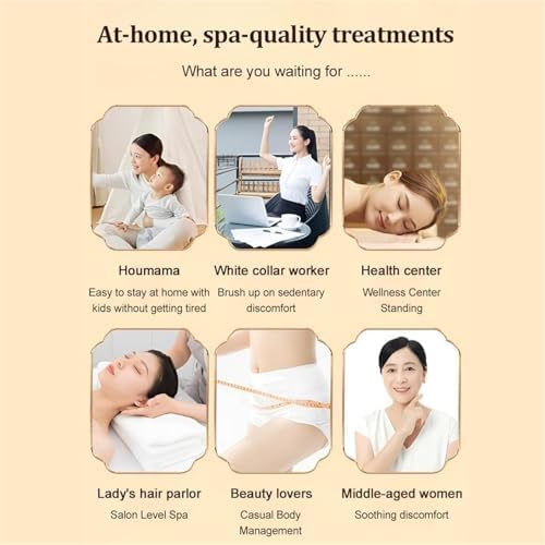 2PCS Meridian Brush Massage Body, Meridian Brush Massage Brush, Cepillo De Meridianos para Masajes, Full Body Relaxation Meridian Massage Brush, Beauty Salon Professional Custom (Brown)