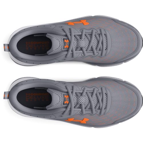 Under Armour Men's Charged Assert 10, (105) Steel/Steel/Atomic, 7, US