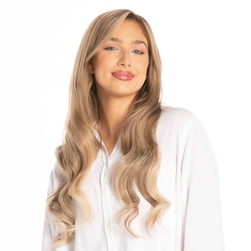 CHI Volumizer 4-in-1 Blowout Brush, Hair Dryer for Smooth, Silky & Shiny Hair, Four Interchangeable Attachments for Versatile Styling, Rose Gold