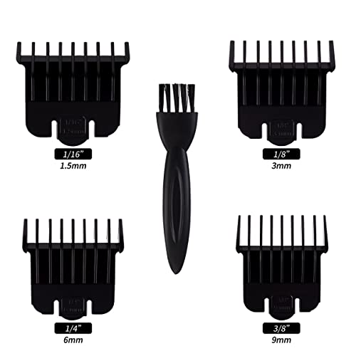 2 Pcs Replacement Blades Compatible with Andis #04710 and Andis #04521 hair Trimmer Compatible with Andis T Outliner & GTX Trimmer(sliver steel T blade + sliver steel blade)