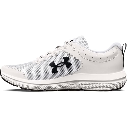 Under Armour Men's Charged Assert 10, (102) White/Black/Black, 7, US