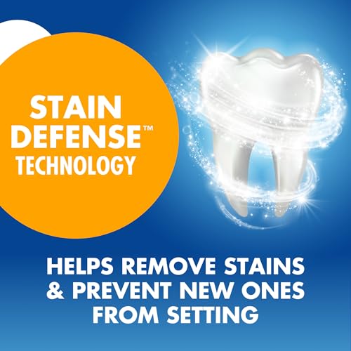 ARM & HAMMER Advance White Toothpaste, Teeth Whitening Baking Soda Toothpaste with Stain Defense Technology and Fluoride, Clean Mint Flavor, 6.0 Oz (4 Pack)