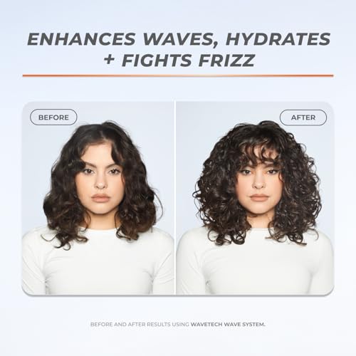 XMONDO Hair Wavetech Wave Shampoo | Vegan Formula with Sunflower Seed & Grape Seed Oil to Boost Hydration, Tame Frizz, and Enhance Your Wavy Hair, 8 Fl Oz 1-Pack