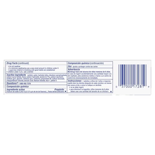Crest Complete Whitening + Scope Fluoride Toothpaste Minty Fresh - 2.7oz