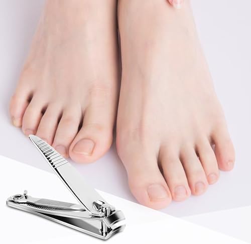 Nail Clippers with File Bulk - 24 Pack Multipack for Women & Men, Swing-Out Nail Cleaner, 2.36-Inch Fingernail Clippers Attached Filer, Durable Small Mini Clippers Bulk (24 Count)