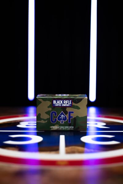 Black Rifle Coffee Company CAF, Medium Roast K Cups, 50 Single Serve Coffee Pods