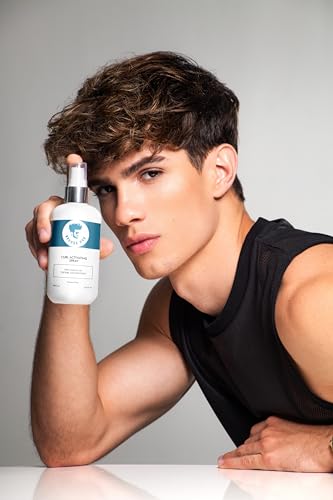 Avenue Man Curl Activating Spray - Frizz Free Activator for Defined, Irresistible Curls - Leave-In Conditioner with Marula Oil