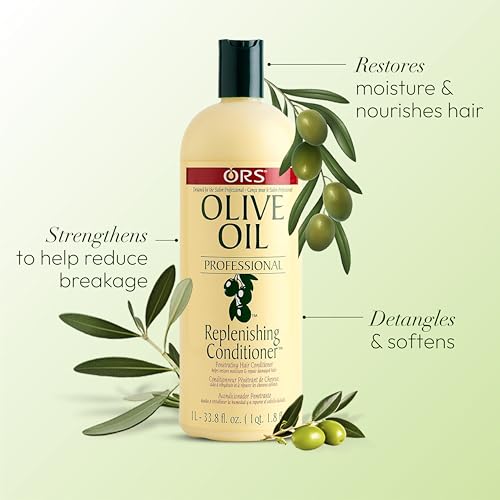 ORS Olive Oil Professional Replenishing Conditioner 33.8 Ounce (Pack of 1)