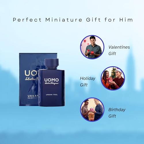 Salvatore Ferragamo Uomo Urban Feel Mini Perfume for Men by Salvatore Ferragamo 0.17 oz