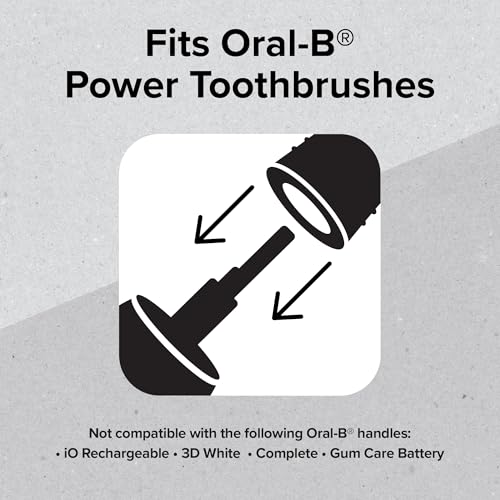 REACH Universal Replacement Toothbrush Heads, Fits Oral-B Electric Toothbrushes, 8 Count