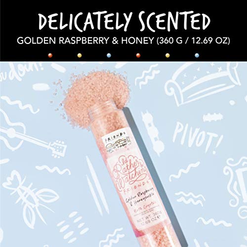 Friends TV Show Bath Crystals 360g - Golden Raspberry and Honeysuckle Scented