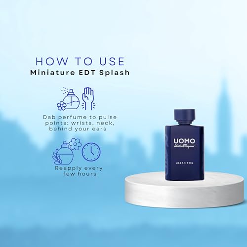 Salvatore Ferragamo Uomo Urban Feel Mini Perfume for Men by Salvatore Ferragamo 0.17 oz