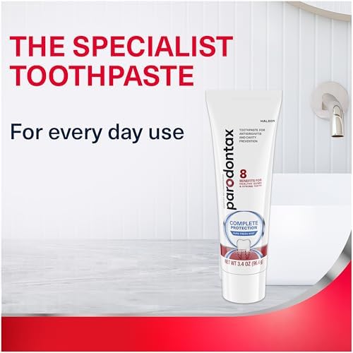 Parodontax Complete Protection Toothpaste, Pure Fresh Mint - 3.4 oz x 3