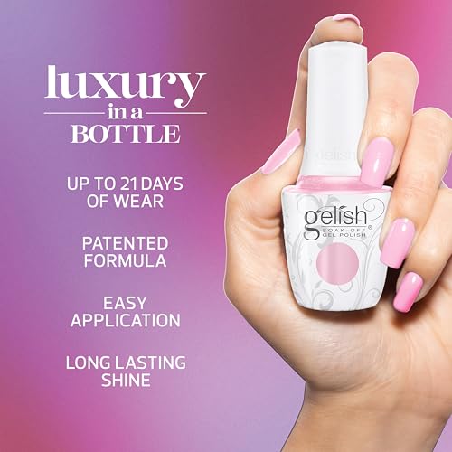 Gelish Spring Collection Now & Zen - Gel Nail Polish, Spring Gel Polish Collection, Spring Gel Nails, Long-Lasting Soak Off Gel Nail Polish 15mL