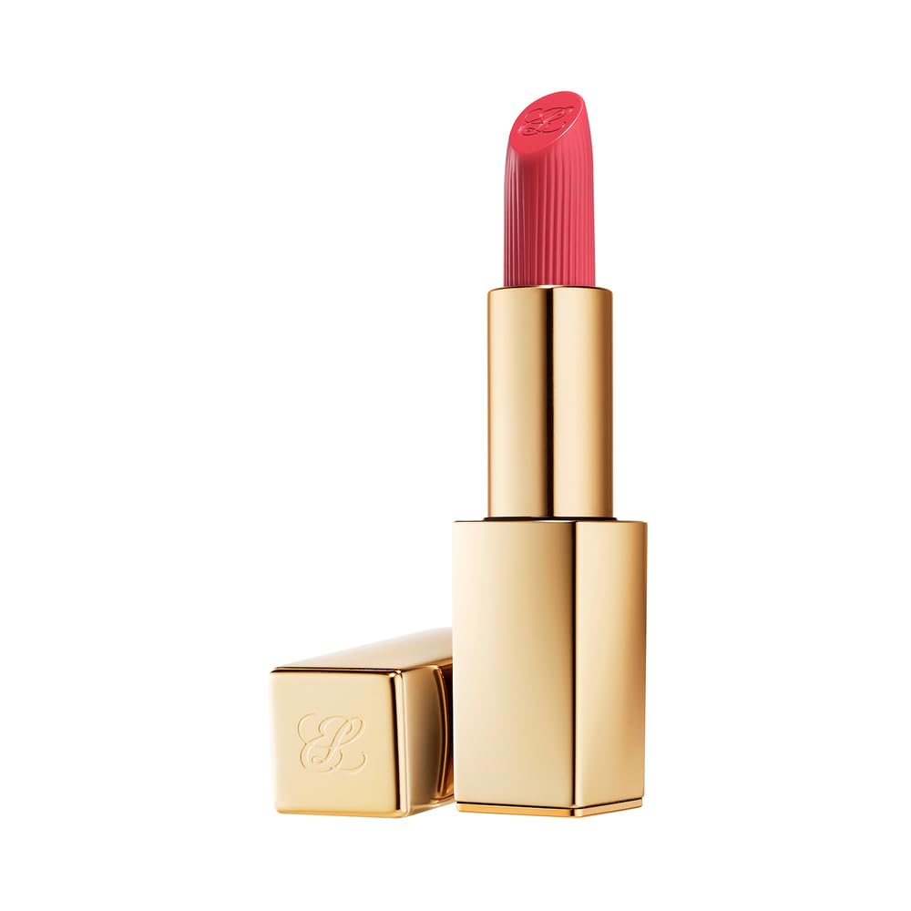 Estée Lauder Pure Color Long-Lasting Cream Lipstick with Cream Finish | Plumping & Nourishing, 882 Guilty Pleasure