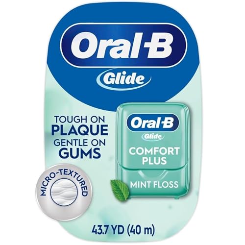 Oral-B Glide Pro-Health Comfort Plus Floss Mint - 43.7 yds, Pack of 2