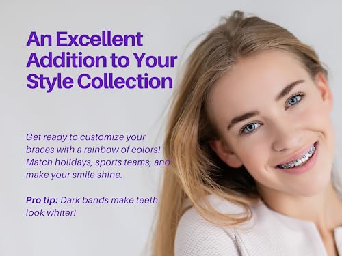 ARTMAN INSTRUMENTS Dental Braces Color Changing Kit, Orthodontic Ties Changing kit, Change The Color of Your Braces Yourself in Minutes Ligas para Brackets Ortodoncia