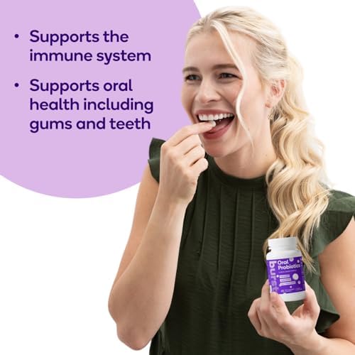 Burst Dental Probiotics (45 Count) | Healthy Oral Cavity, Bad Breath, Immune System & Sinus Support | Promotes Upper Respiratory Health and Beneficial Bacteria | Blis K12 & M18 | Packaging May Vary