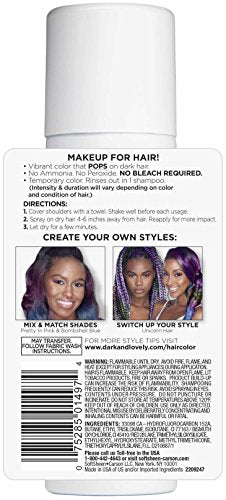 SoftSheen-Carson Dark and Lovely Go Intense Color Sprays, Pretty In Pink, 2 Oz