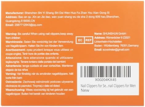 Toenail Clippers for Thick Nails for Seniors, Angled Head Long Handled Toe Nail Clippers for Seniors Men with Wide Jaw Opening, Heavy Duty Large Finger Nail Clippers Adult Cutter with Catcher, Black