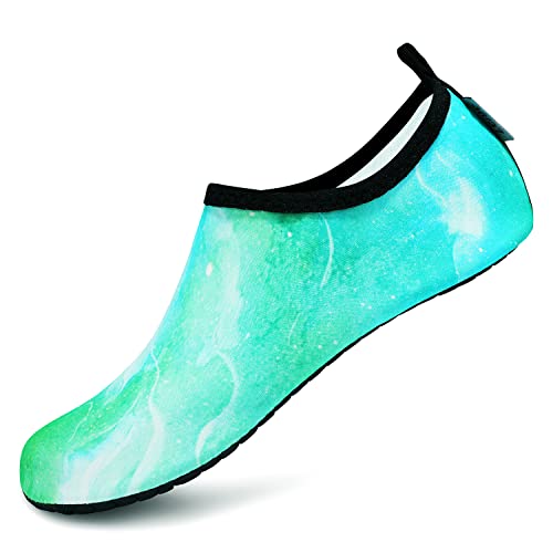 VIFUUR Water Sports Unisex Shoes Marble Green - 5.5-6.5 W US/ 4.5-5.5 M US (36-37)