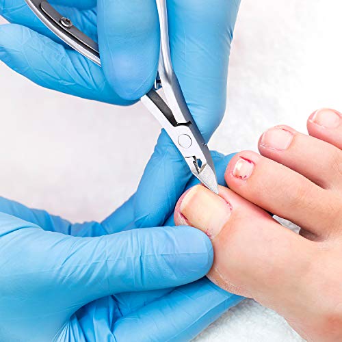 8 Pieces Cuticle Trimmer Stainless Steel Cuticle Nippers Pointed Blade Dead Skin Cutter Clipper Remover Scissors Manicure Tools for Fingernails and Toenails(Silver)