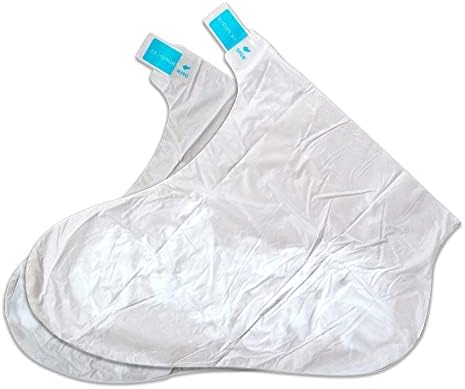 Bodipure Premium Hand and Foot Mask | Moisturizing Kertain Gloves & Socks | Hydrating Dull Dry Hands, Cracked Heels, Callus Softening & Nail Strengthening | Chemical-Free Feet Treatment | (6+6 Pack)