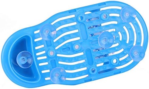Tbestmax Shower Foot Scrubber Feet Cleaner Washer Brush for Floor Spas Massage, Slipper for Exfoliating Cleaning