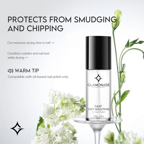 Fast Dry Solution for Nail Polish Smoothness Air Dry Long-Lasting
