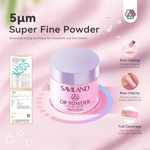 SAVILAND Dip Powder Nail Kit with Drill - 20 Colors Summer Dip Nails Powder Starter Kit with Everything Dip Liquid Set Dipping System Base Top Coat Activator for Dip Manicure Art Salon DIY