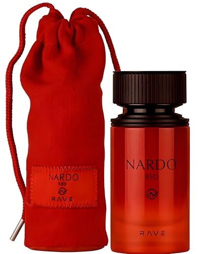 Lattafa Rave Nardo Red for Unisex Eau de Parfum Spray, 3.4 Ounce / 100 ml