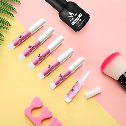 50Pcs Nail Glue for Acrylic Nails Press On Nails Professional Nail Tip Glue Long Lasting Nail Adhesive Glue Super Bond for False Nails Adhesive for Fake NailsTips 0.07oz