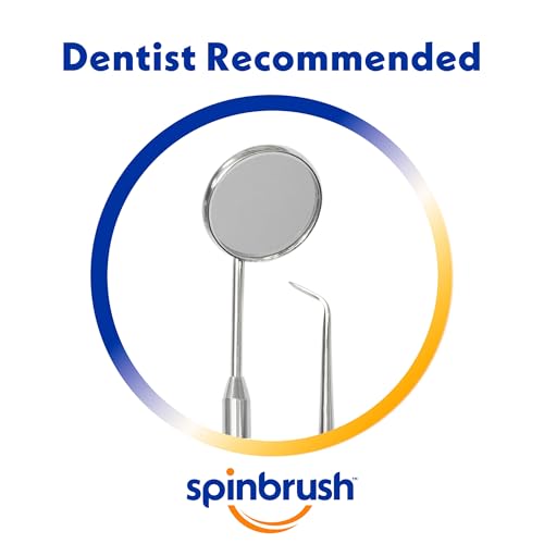 Spinbrush Pro+ Deep Clean, Battery Toothbrush for Adults, Soft Bristles, Batteries Included