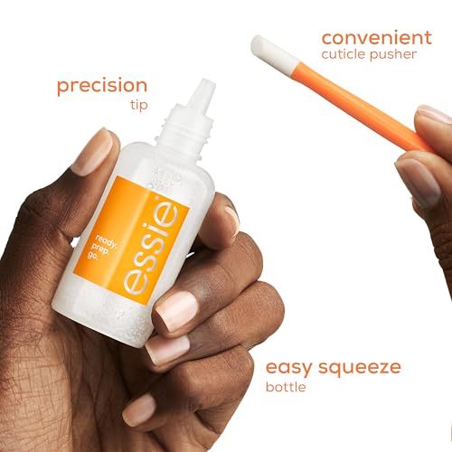 essie nail care, cuticle remover, vegan formula, ready. prep. go. advanced cuticle softener, 1 fl oz