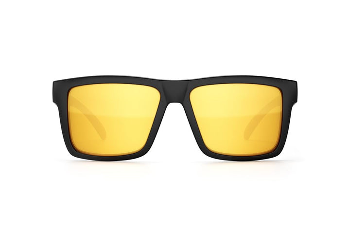 Heat Wave Visual Vise Z87 Black Sunglasses in Gold