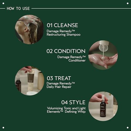 Aveda Damage Remedy Restructuring Shampoo for Damaged Hair | Repairs and Strengthens Damaged Hair | with Quinoa Protein, 8.5 Fl Oz