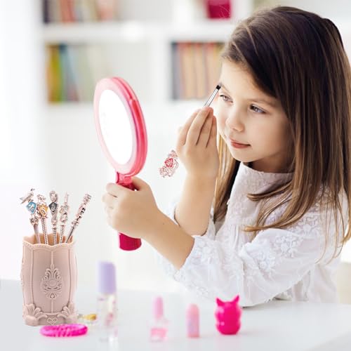 【2 Color Options】Harry Makeup Brushes Set for Women, Potter Makeup Gift Set, Magic Eye Shadow Eyeliner Blending Lip Brush - Brushes Holder Pot Not Included