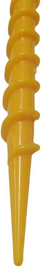 AKOAK 6 Pcs Camping Tent Awning Nail Plastic Beach Nail Screw Outdoor Travel Accessories