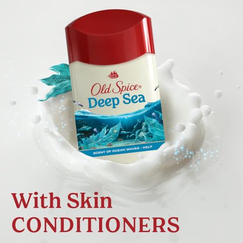 Old Spice Antiperspirant & Deodorant for Men, Deep Sea with Ocean Elements Scent, 2.6 oz