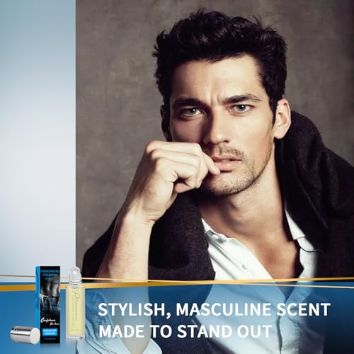 15 mL Pheromone Cologne for Men - Long-Lasting Scent Mens Cologne - Enhanced Confidence & Charisma Pheromone Infused Perfume for Him - Raw Pheromones Men's Colognes, Bold