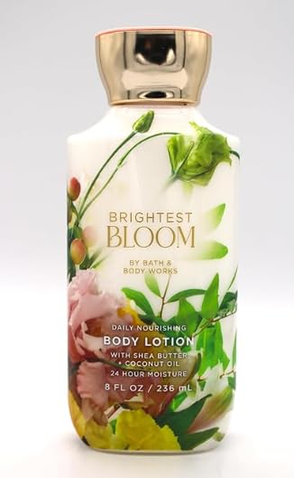 Bath & Body Works Brightest Bloom Body Lotion and Body Gel Wash 2 Piece Set