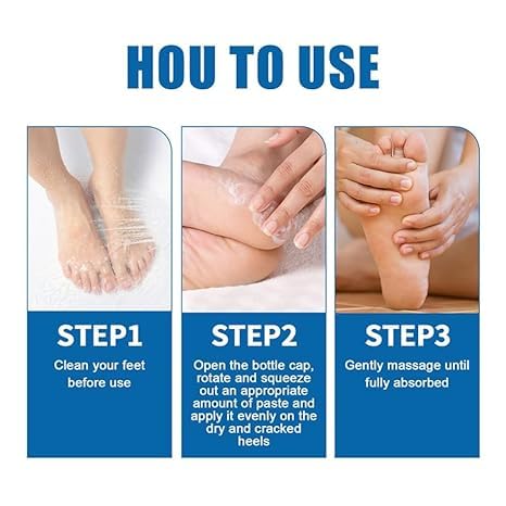 Equrhsa Foot Care Cream Cracked Feet, Equrhsa Crack Feet Prevention Stick, Hydrating Foot Balm Stick for Dry Cracked Feets, Equersha FootBalm (2pcs-blue+pink, 40g/pc)