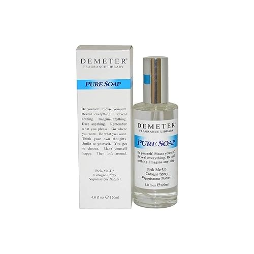 Demeter Pure Soap Cologne Spray for Unisex, 4 Ounce