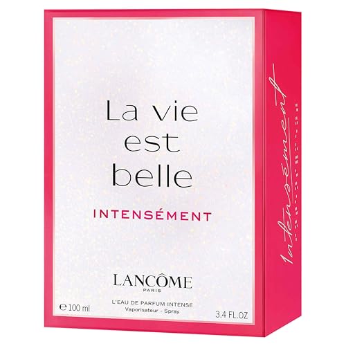 Lancôme La Vie Est Belle Intensément Eau de Parfum - Long Lasting Fragrance with Notes of Raspberry, Jasmine & Red Sandalwood - Warm & Floral Women's Perfume