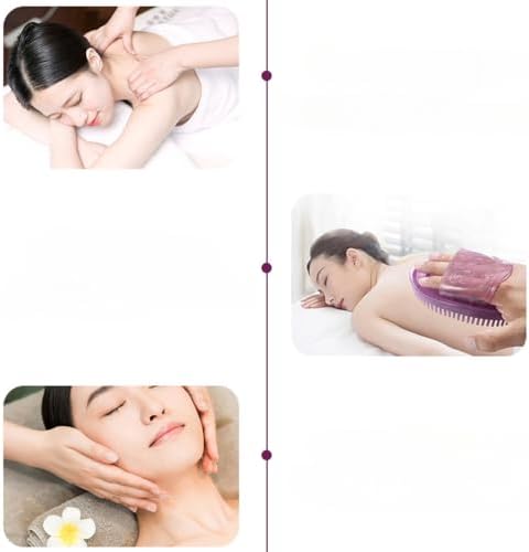 2 Pieces Meridian Massage Brush, Long Lasting Acupressure Meridian Brush, Hand Meridian Massage Brush,with Essential Oils