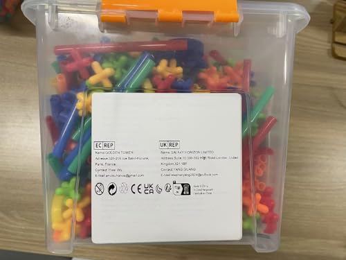 1000 Pieces Reusable Construction Tubes and Connectors Toys, Fort Building Toys for Kids, STEM Creative Building Games for Boys and Girls Ages 4 5 6 7 8 Years Old