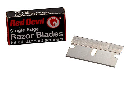 Red Devil FBA_3271 Single-Edge Razor Blades, 5 Pack, 5 Piece