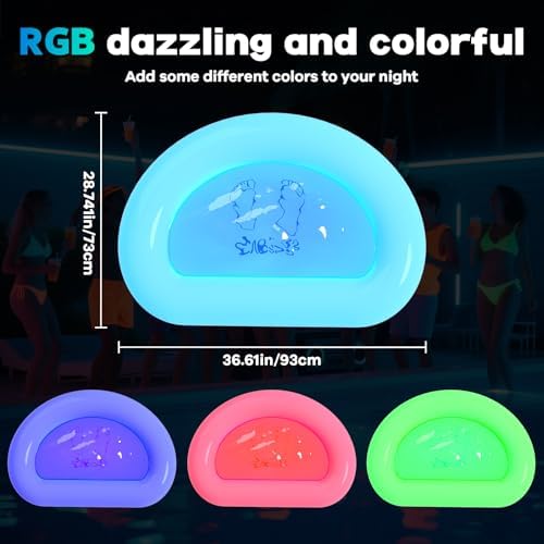 2 Pcs CACSPS Inflatable Pool Foot Bath Basin, Foot Soaking Bath Basin Pool Foot Wash Basin for Above Ground Swimming Pools, Swimming Pool Clean Feet, Home Spa Treatment