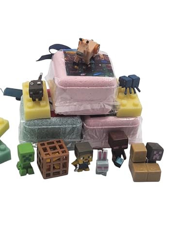 Bath Bombs for Kids with New Popular Toys Inside - BANG - BOOM - TNT - MADE in USA, Natural Ingredients (6 Count) Pack of 1