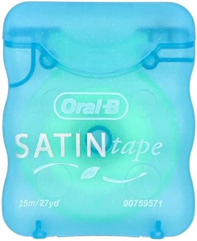 Oral-B Statin Tape Dental Floss 25m (6 Units) by Oral-B Satin Tape Mint